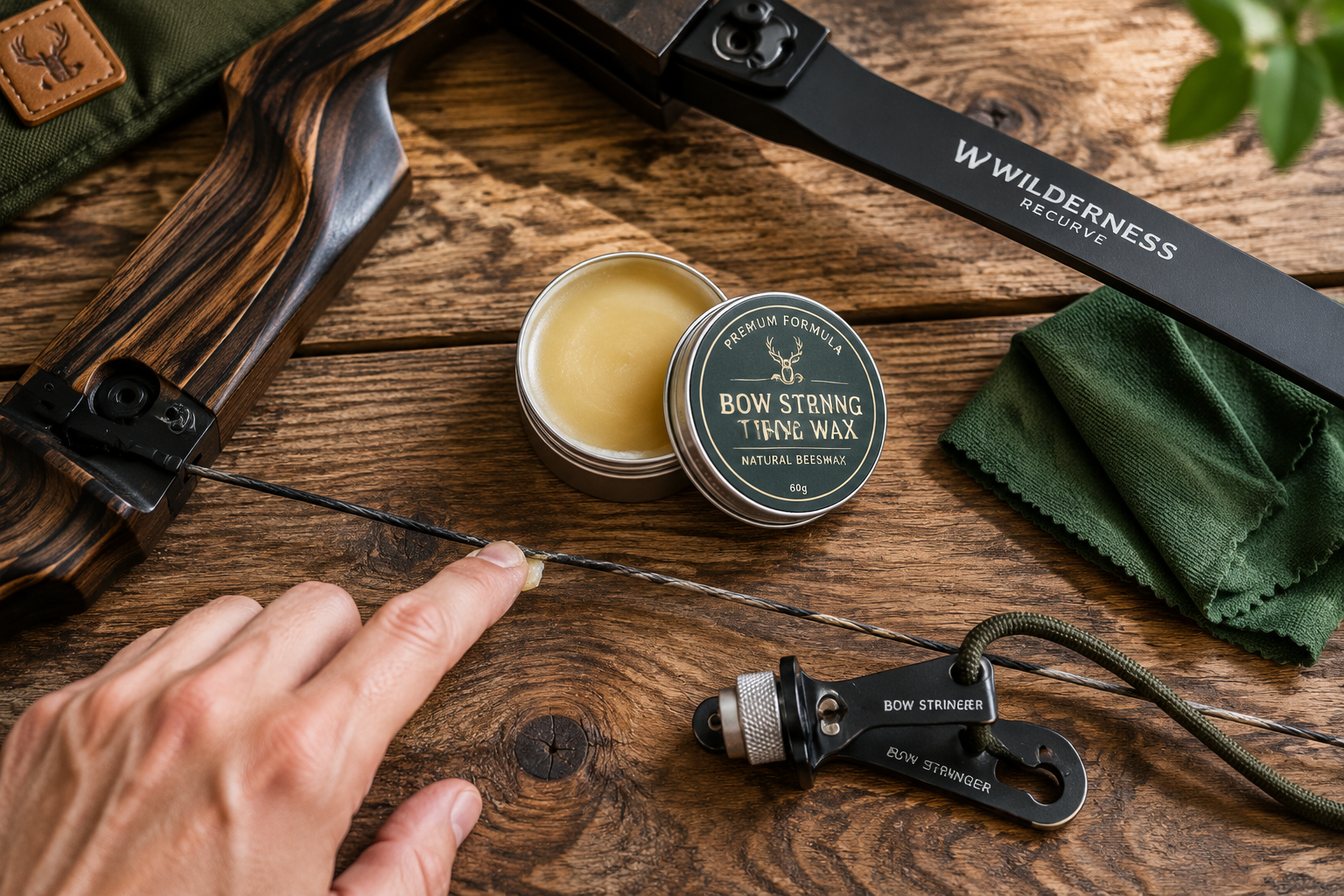 How Often Should You Wax a Compound Bow String vs Recurve Bow String?