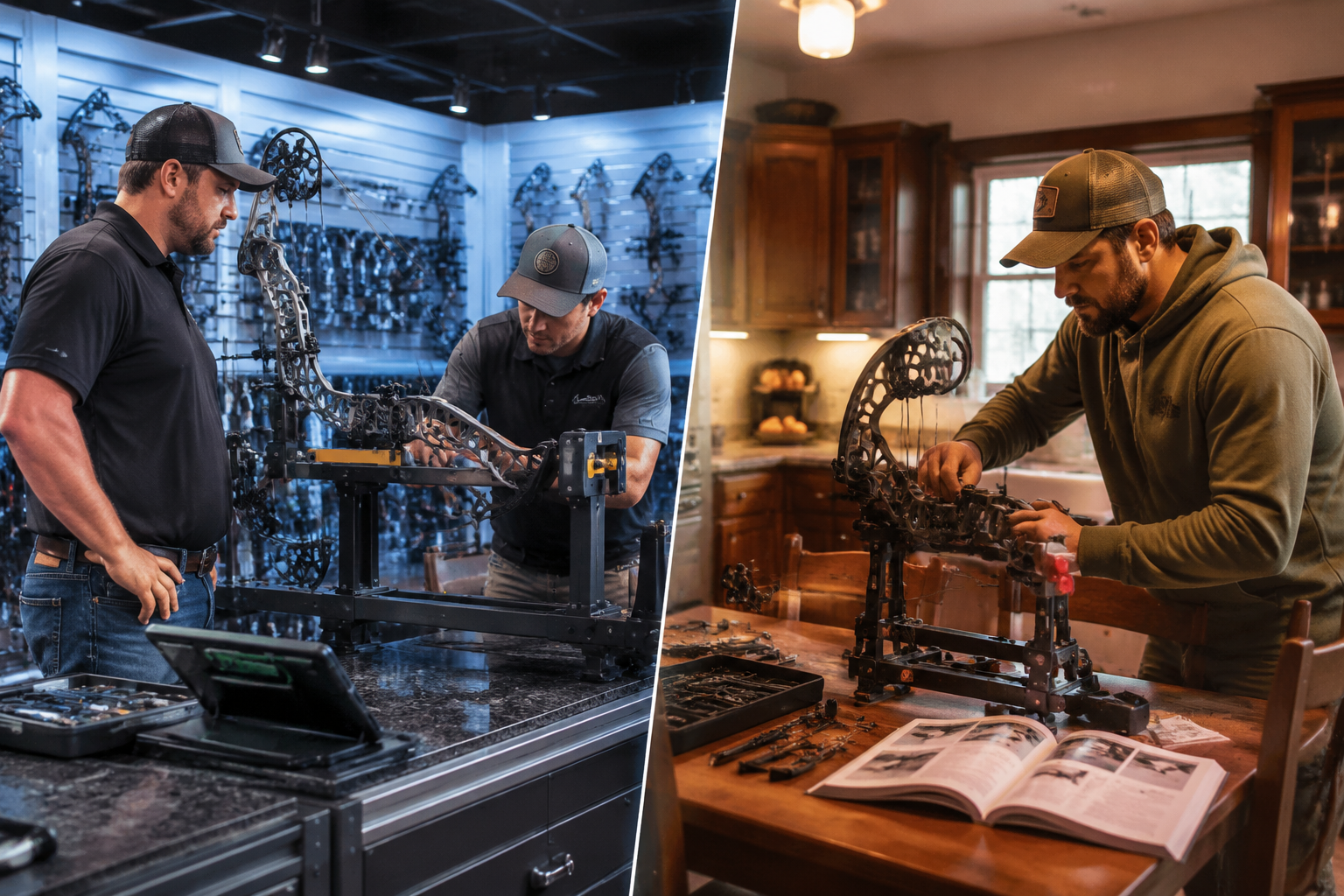 Should You Take Your Compound Bow to a Shop or Restring It Yourself?