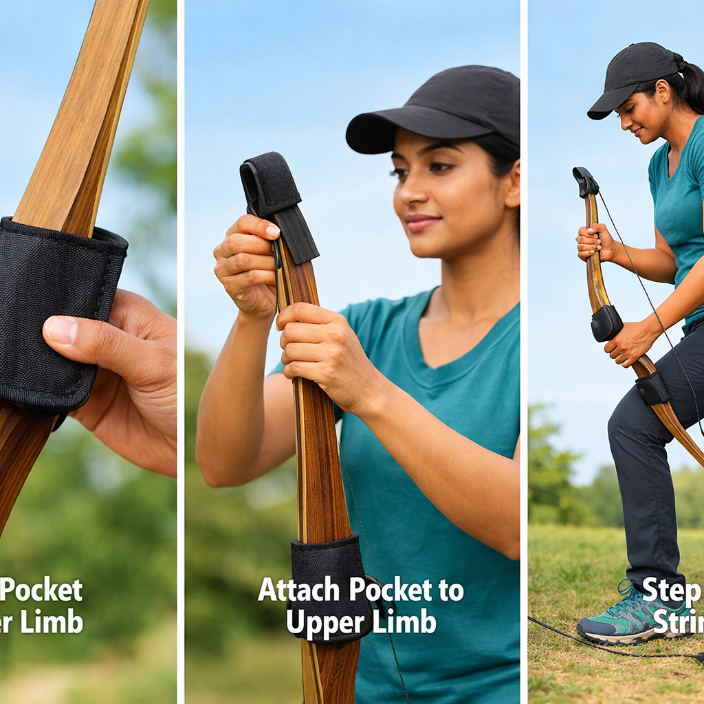 String Light Seating How to String a Recurve With a Bow Stringer Guide 2026