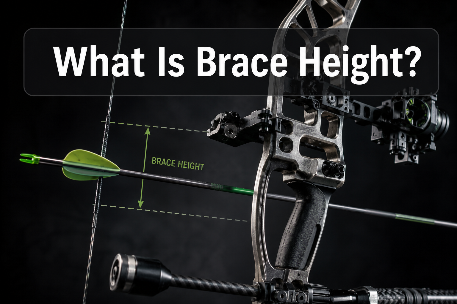 What Is Brace Height? (Speed vs Forgiveness)